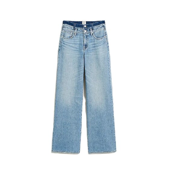 RARE - Madewell x Molly Dickson Double-Waistband Straight Jeans - NWT - Size 29 - Picture 5 of 5